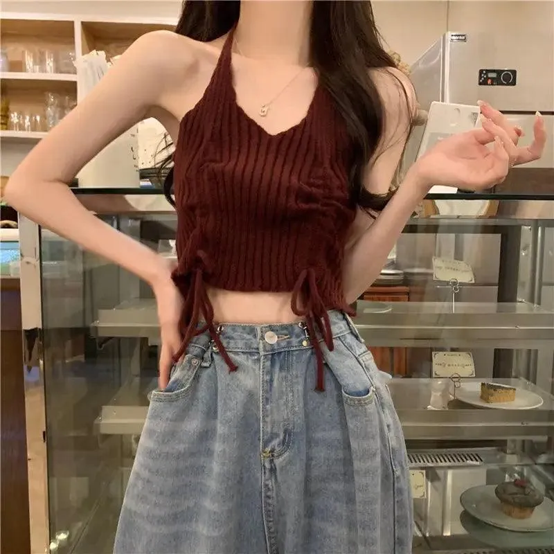 Long Sleeved Knitwear Cargo Pants Matching Set