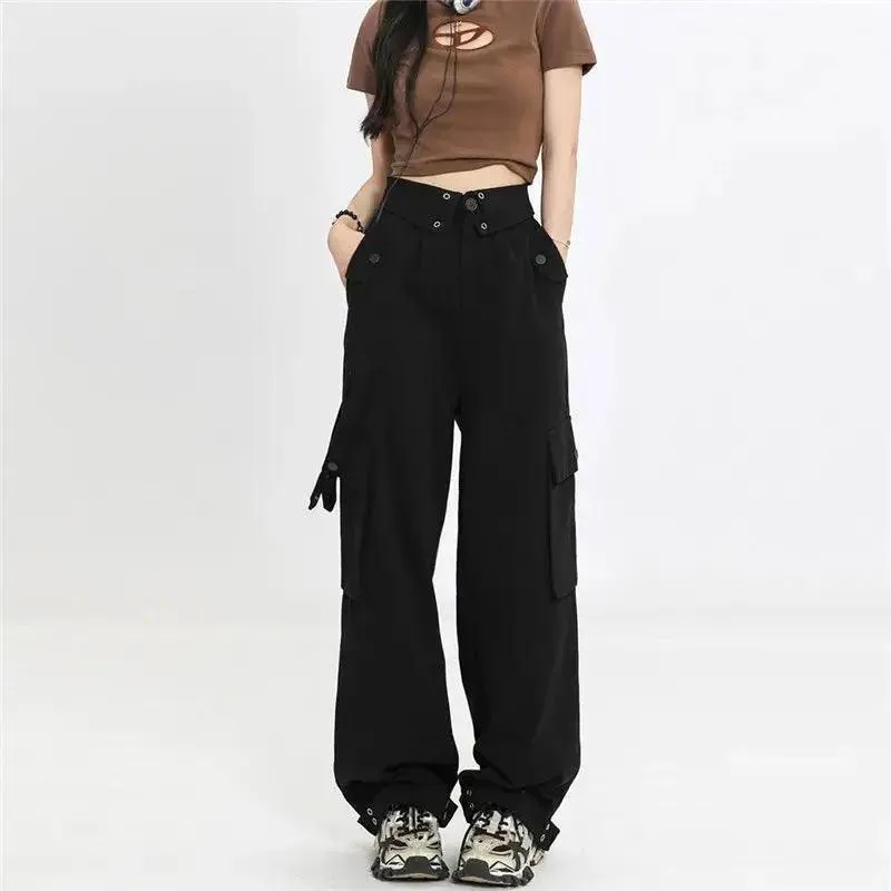 Long Sleeved Knitwear Cargo Pants Matching Set