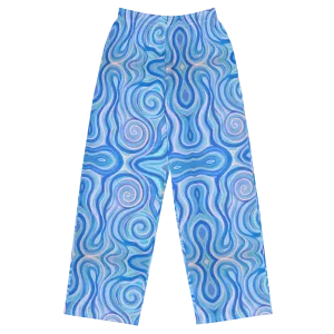 Lounge Sweatpants- "Aqua" Design