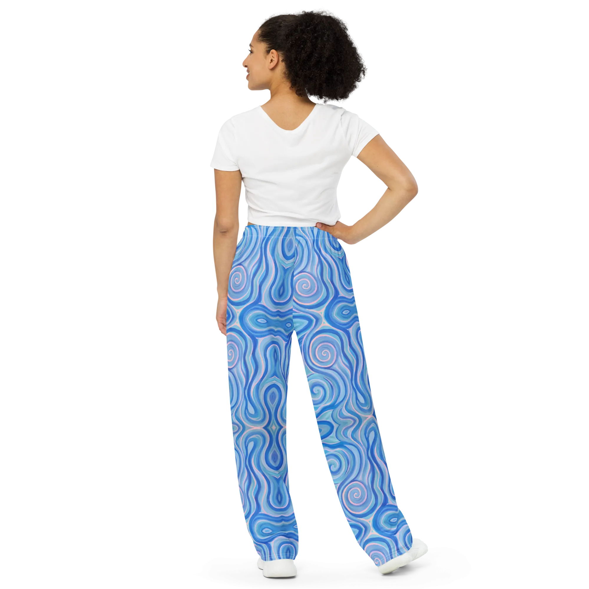 Lounge Sweatpants- "Aqua" Design
