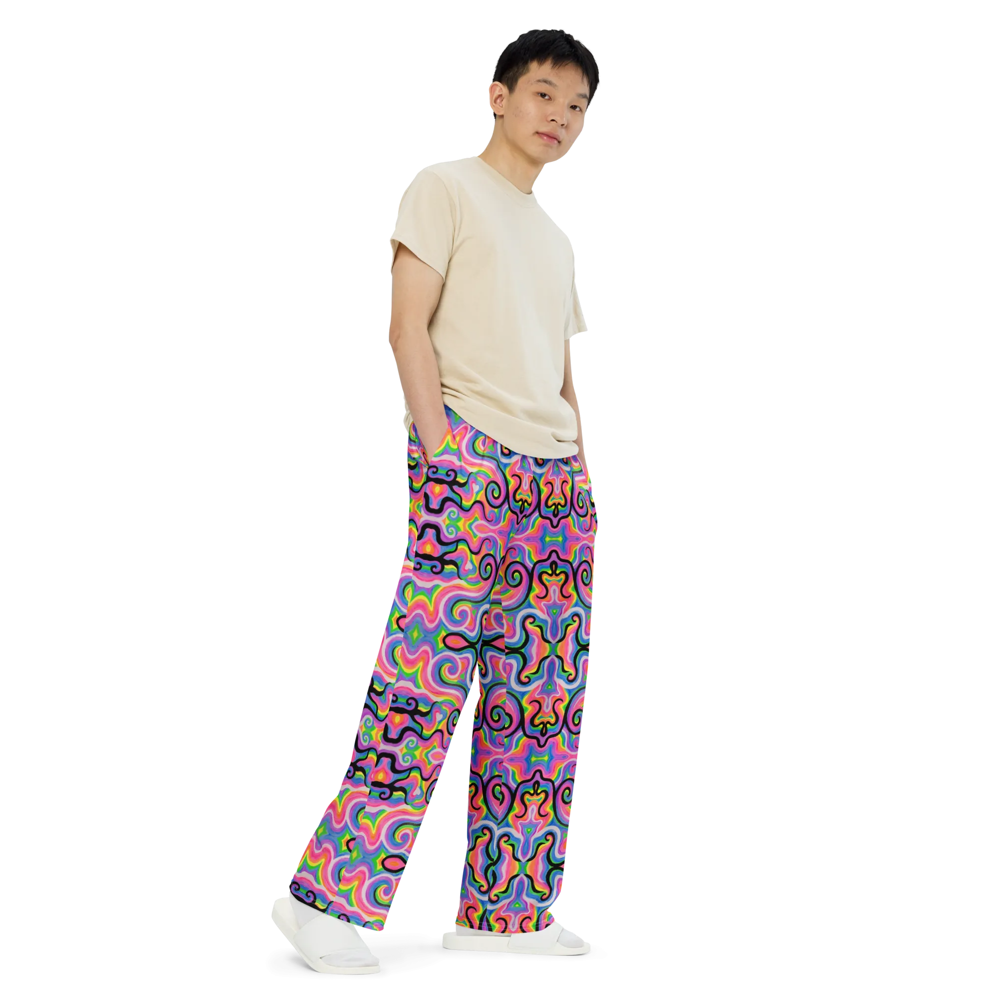 Lounge Sweatpants- "Electric" Design