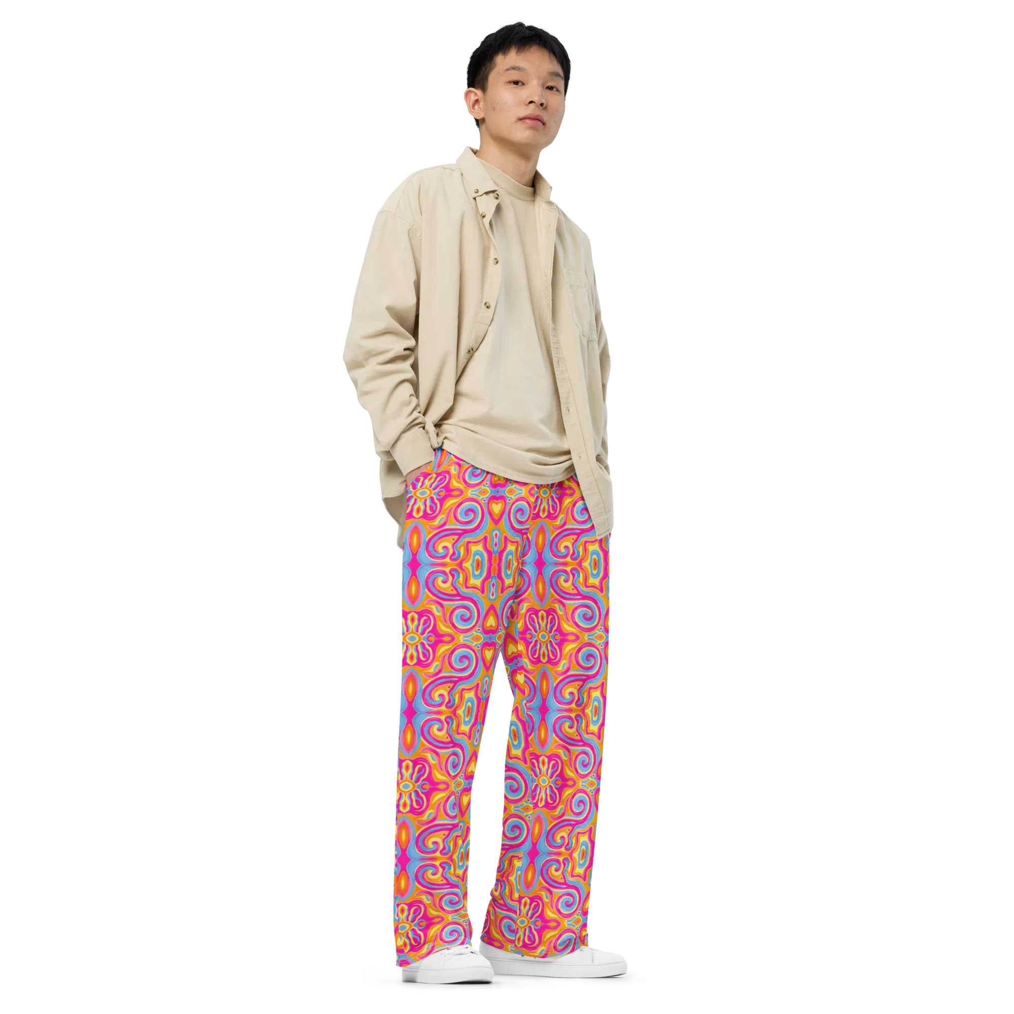 Lounge Sweatpants- "Magic Stamps" Design