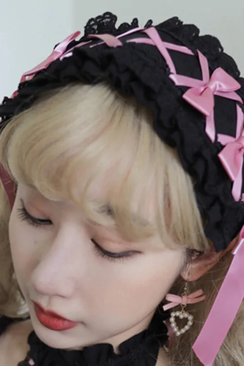 Love Overture Ruffled Bow Long Sleeves High Waisted Sweet Lolita OP Dress