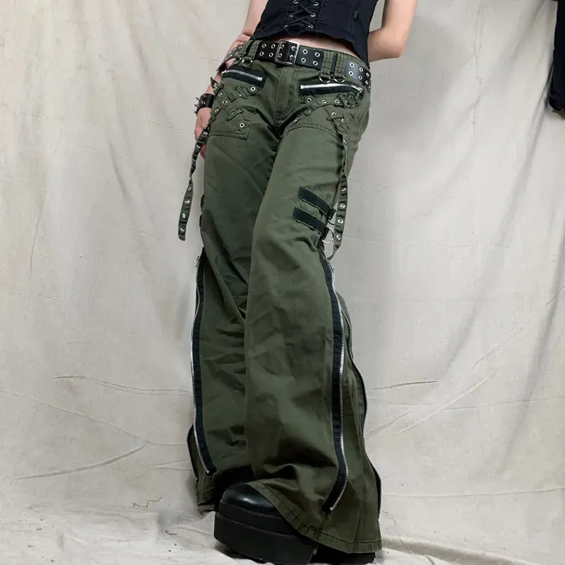 Low Waist Cargo Pants