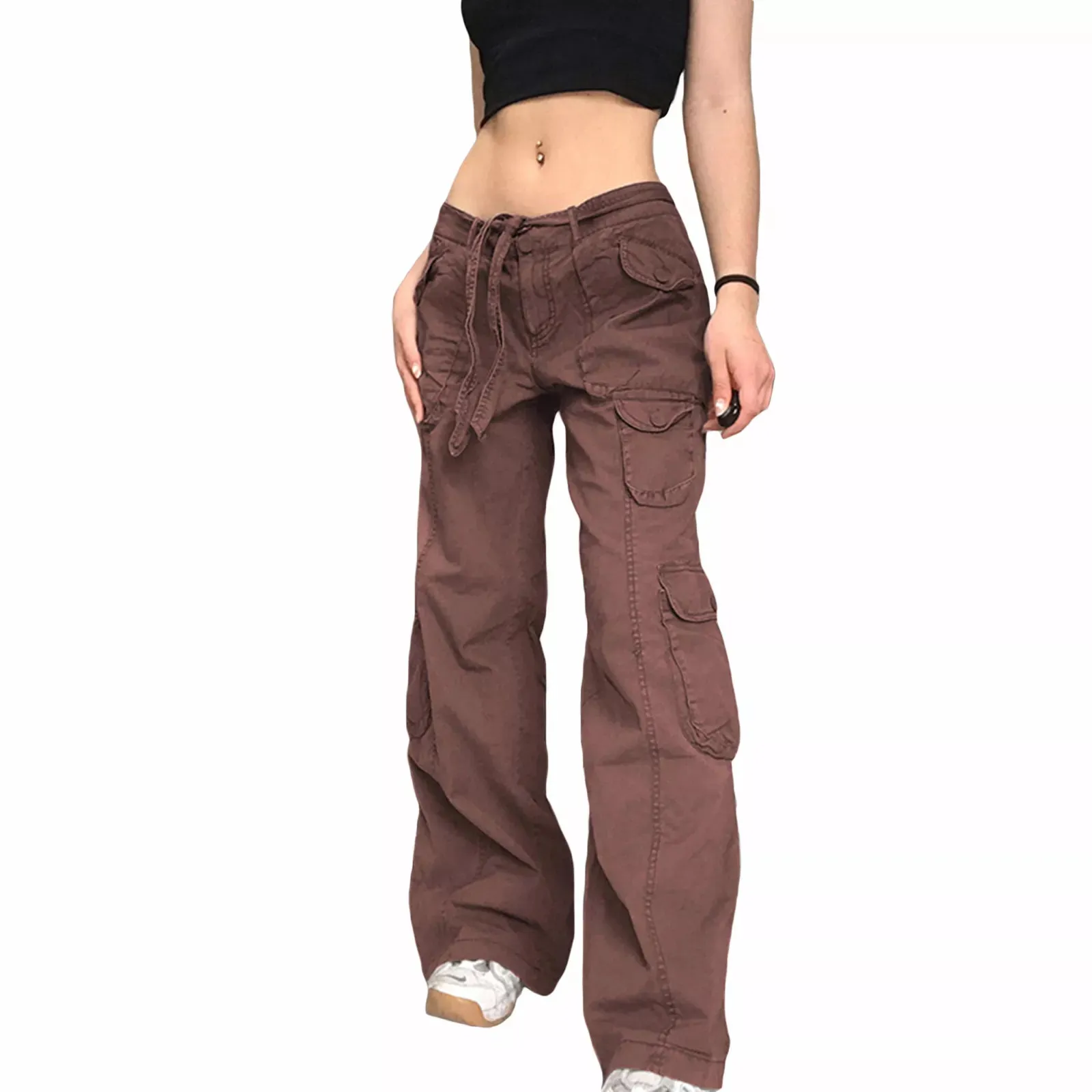 Low Waist Cargo Pants