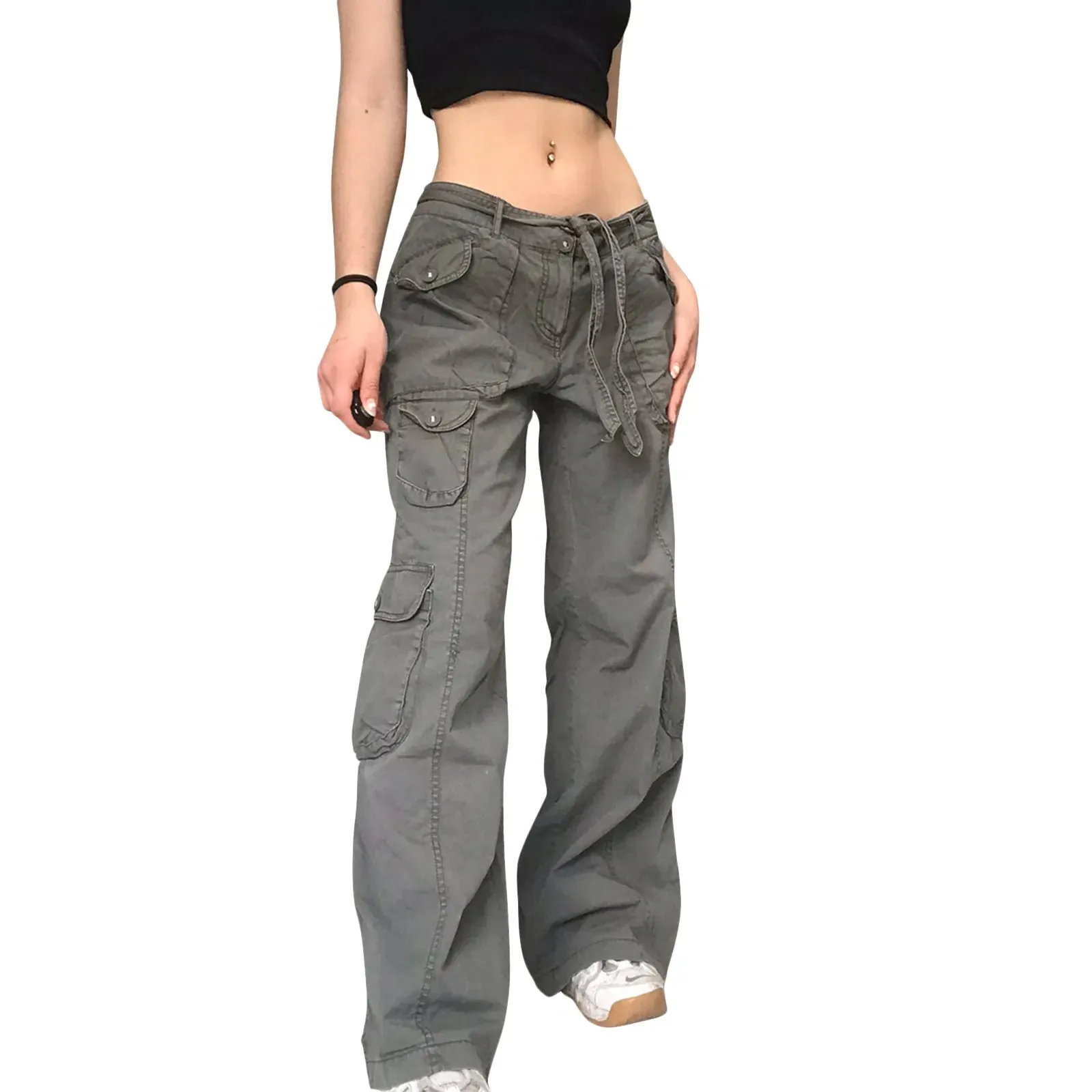 Low Waist Cargo Pants