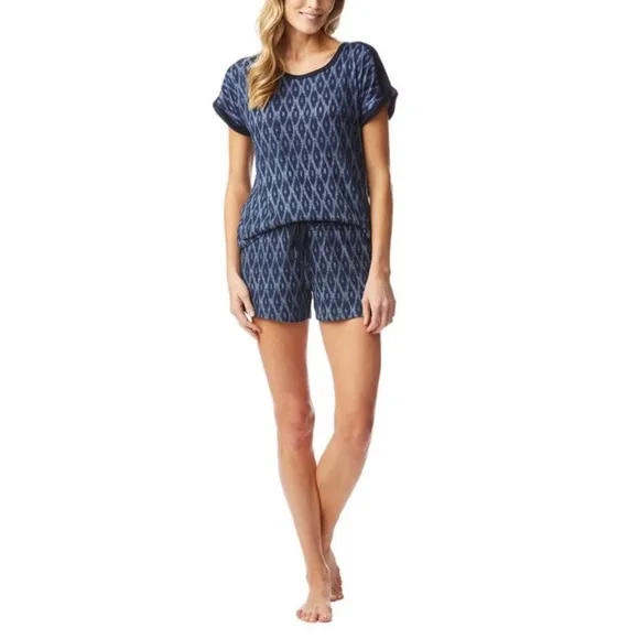 LUCKY BRAND NWT 3 Pieces Ikat Lounge Pajama Set
