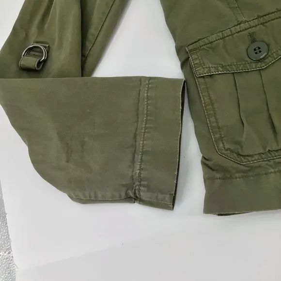 Lucky Brand Olive Green Jacket Utility Standard Issue Military Size XS