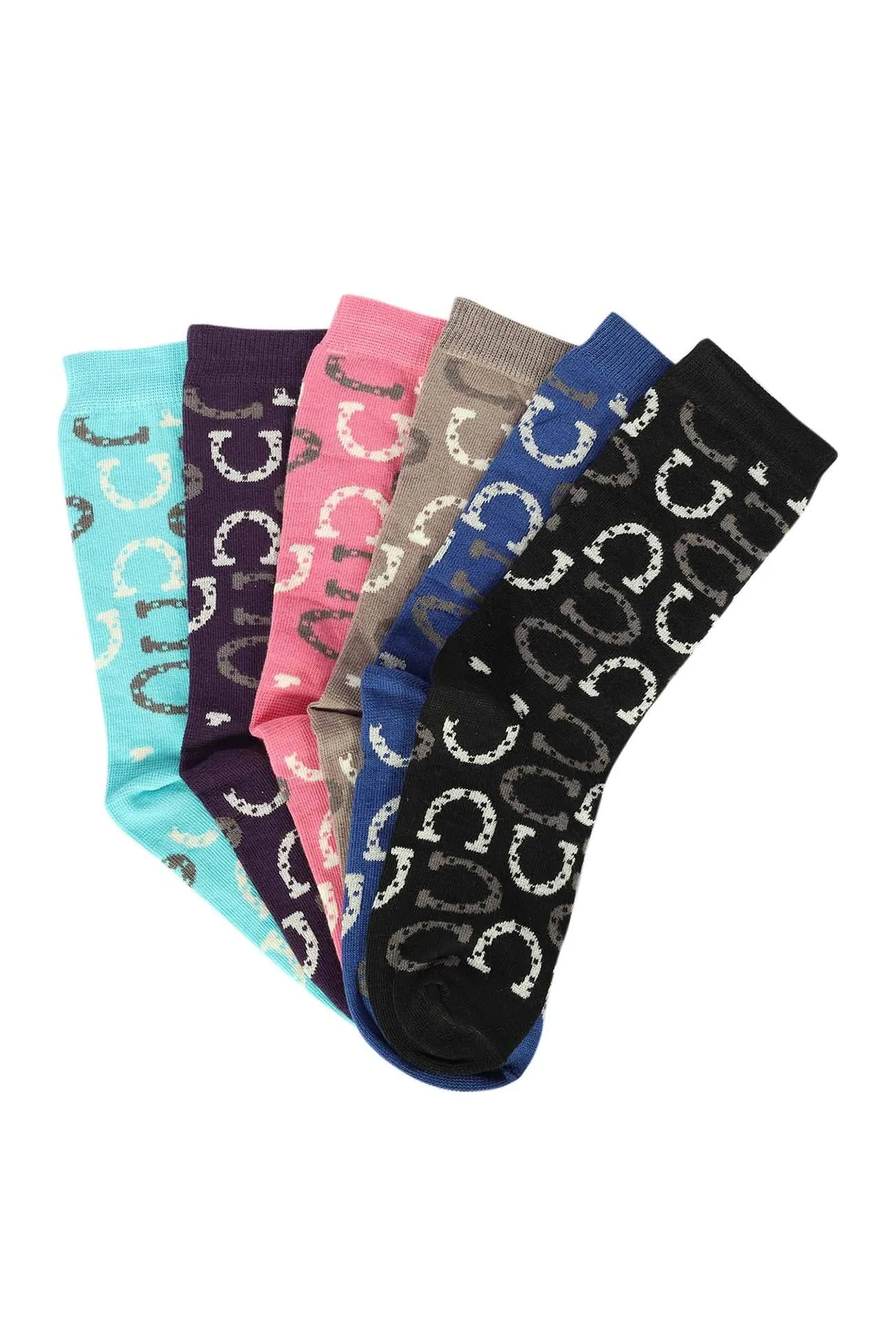 Lucky Horseshoes Socks
