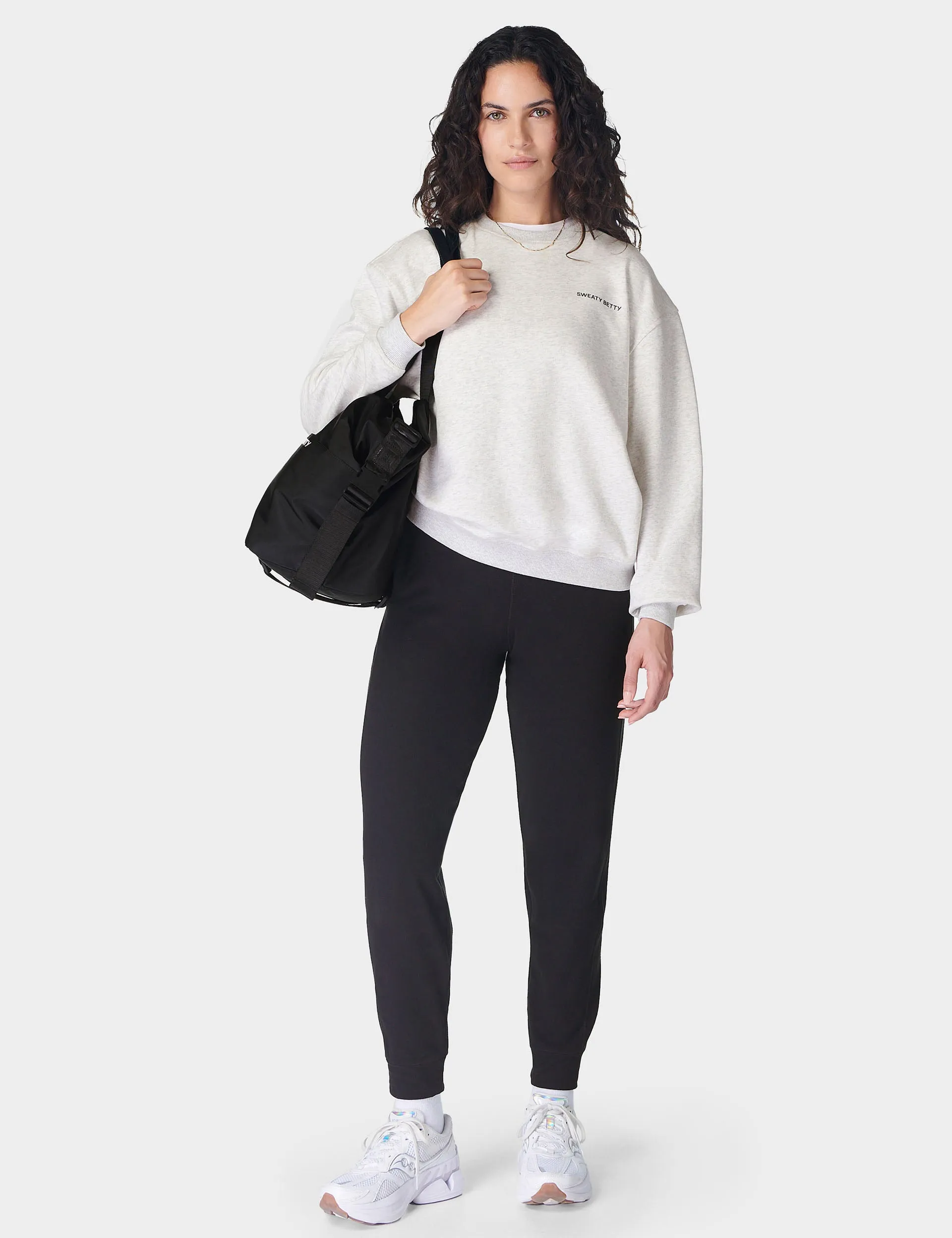 Luxe Fleece Jogger 27" - Black