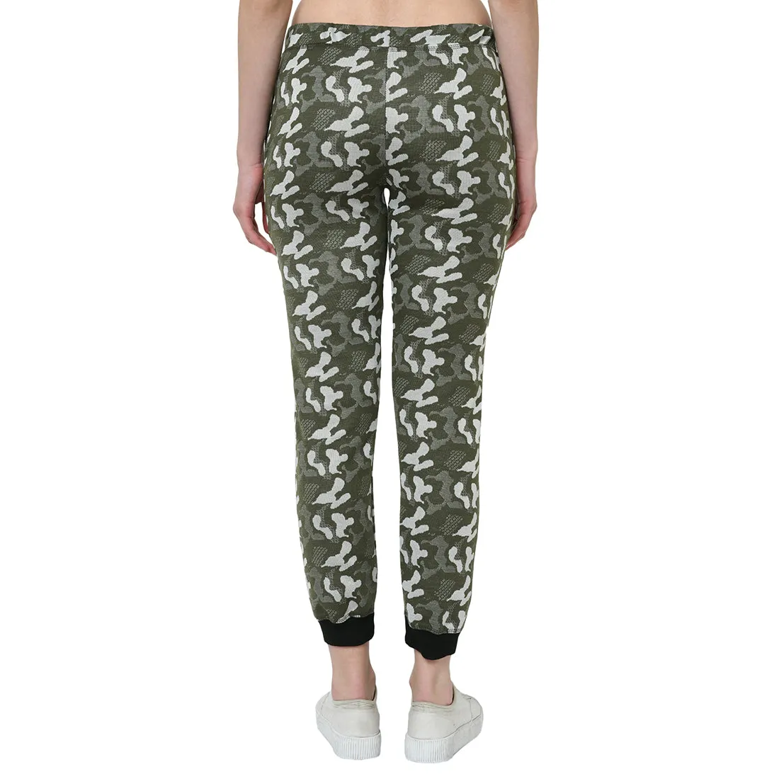 Mack Jonney Green Trackpant For Women's