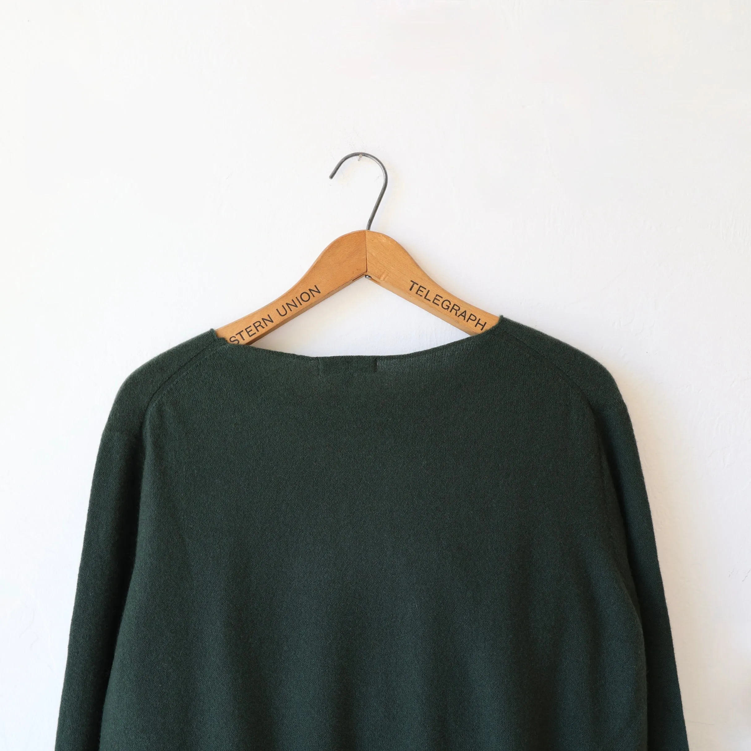 Manuelle Guibal Cashmere Pullover - Magnetic Khaki