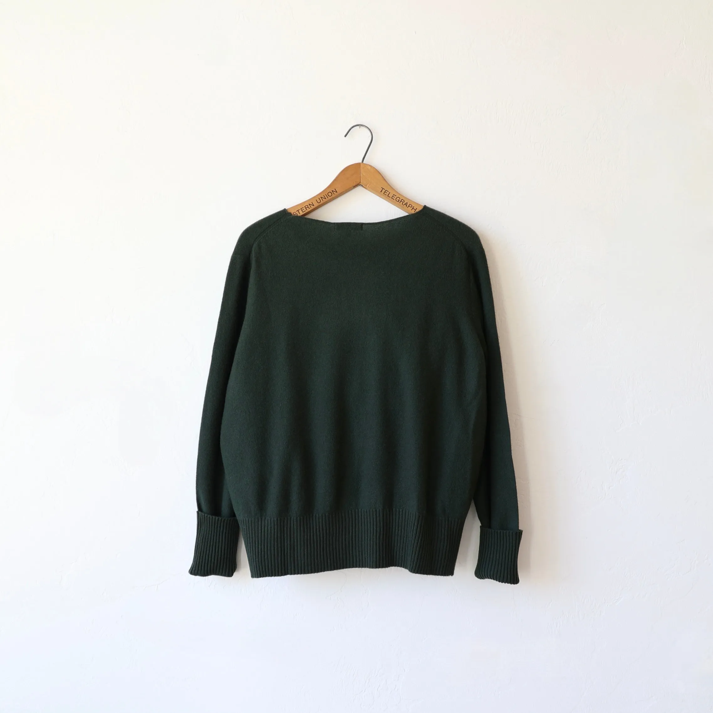Manuelle Guibal Cashmere Pullover - Magnetic Khaki