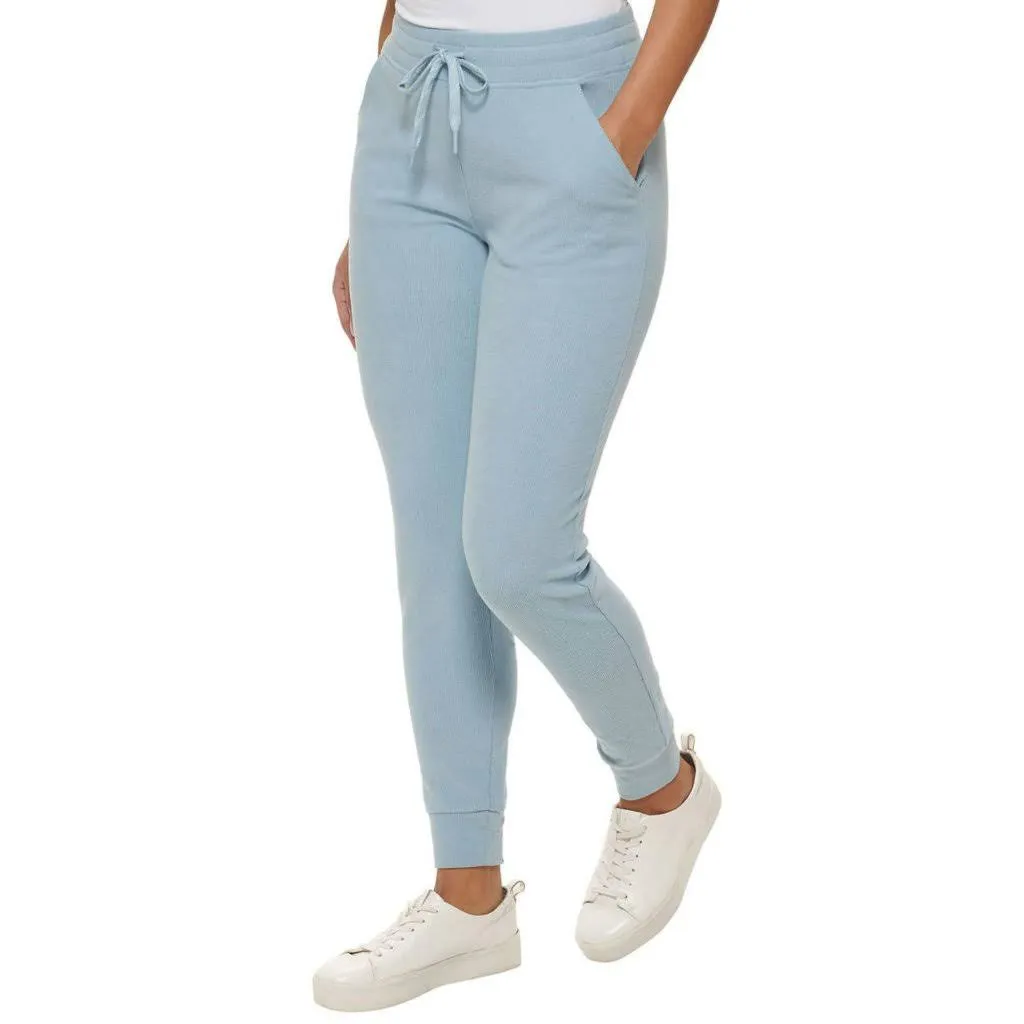 Marc New York Women's Ribbed Drawstring Sweatpants