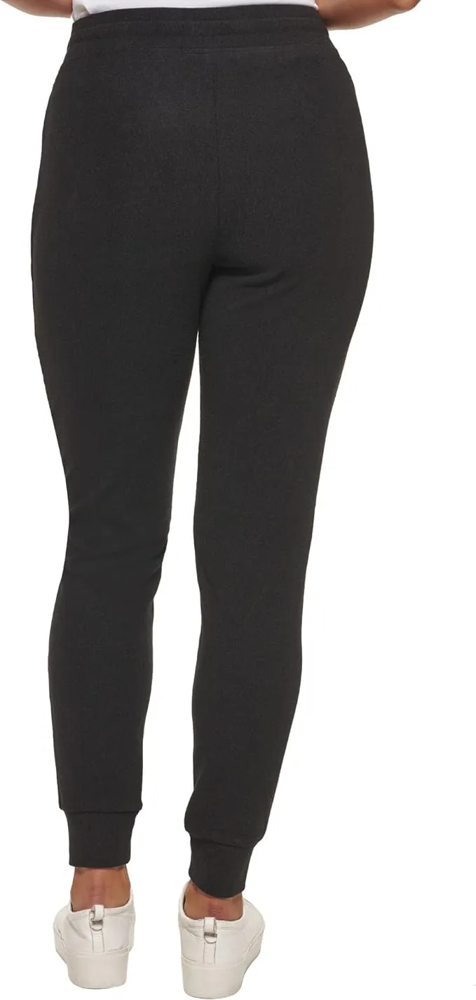 Marc New York Women's Ribbed Drawstring Sweatpants