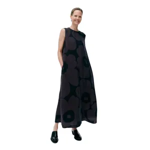 Marimekko Migot Unikko Dress, Black