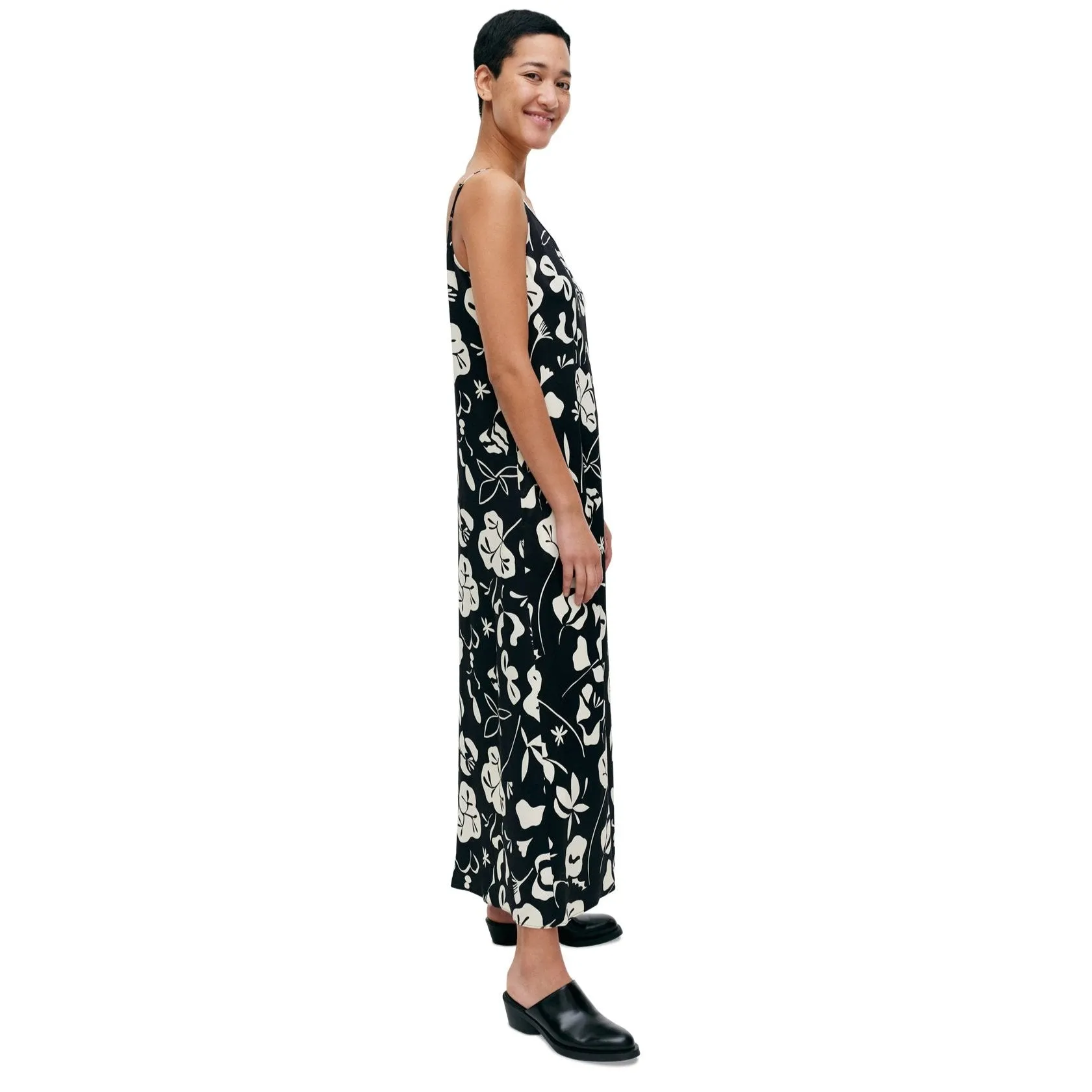 Marimekko Seurassa Nokturno Satin Dress