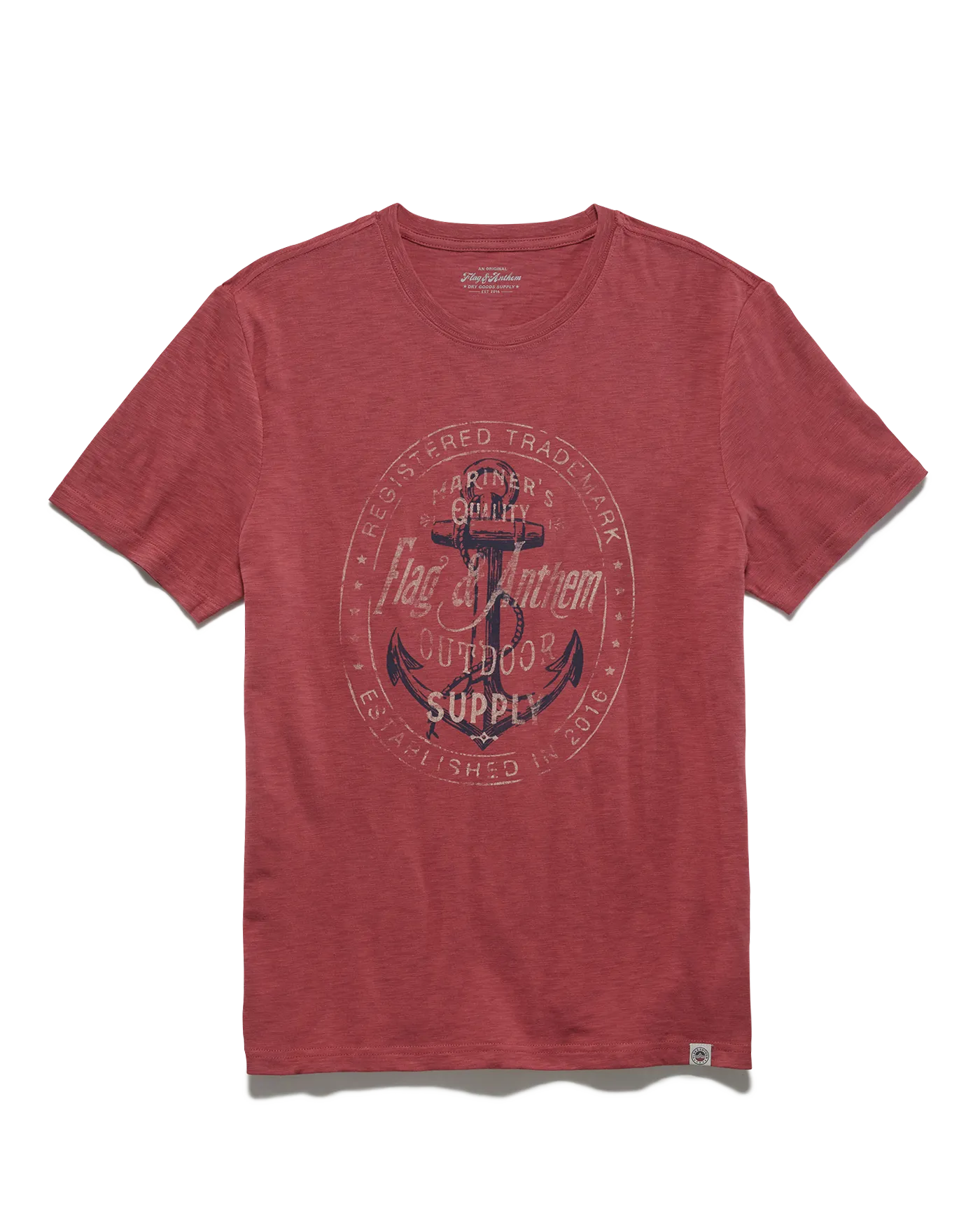 MARINER’S ANCHOR SLUB TEE