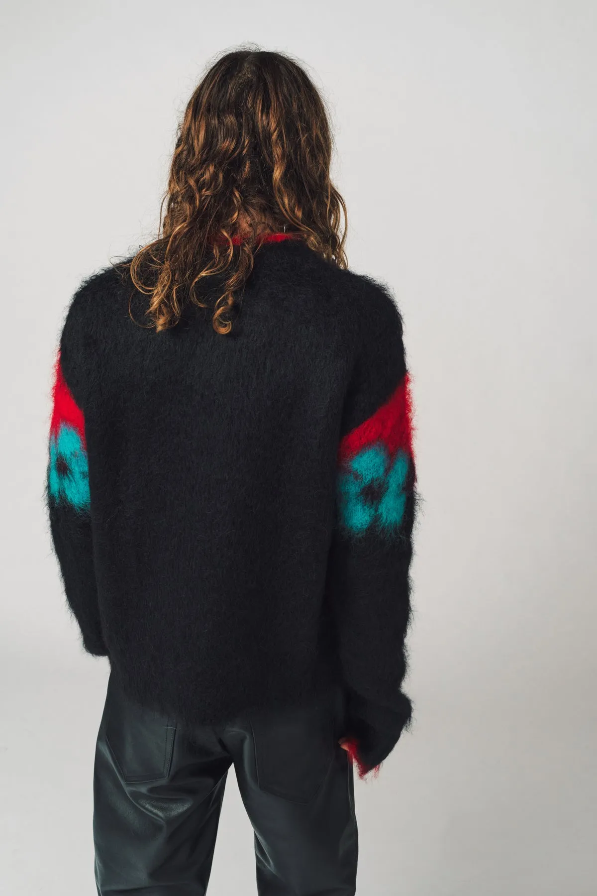 MARNI | FLORAL MOHAIR JUMPER