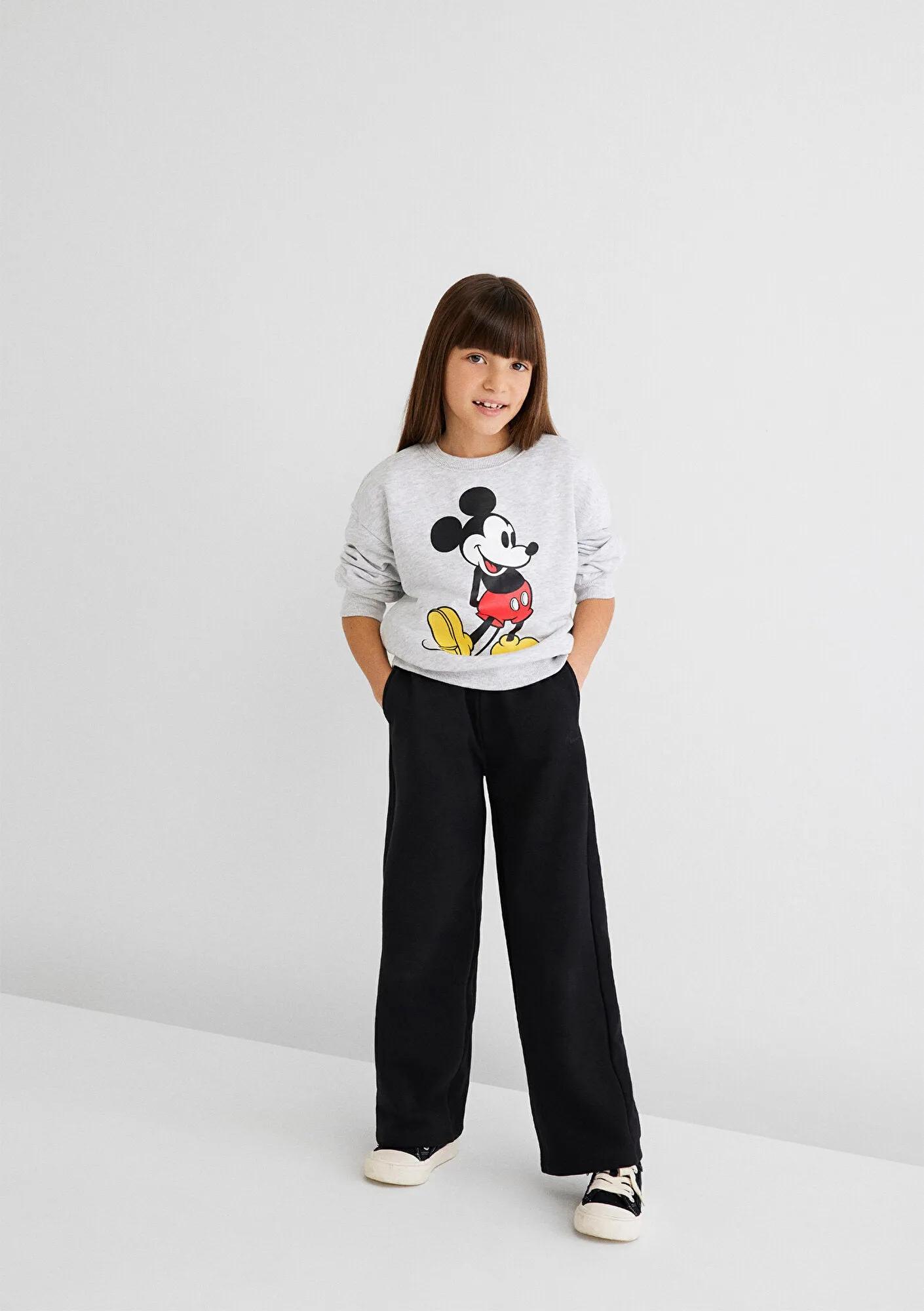 Mavi Logo Printed Black Sweatpants