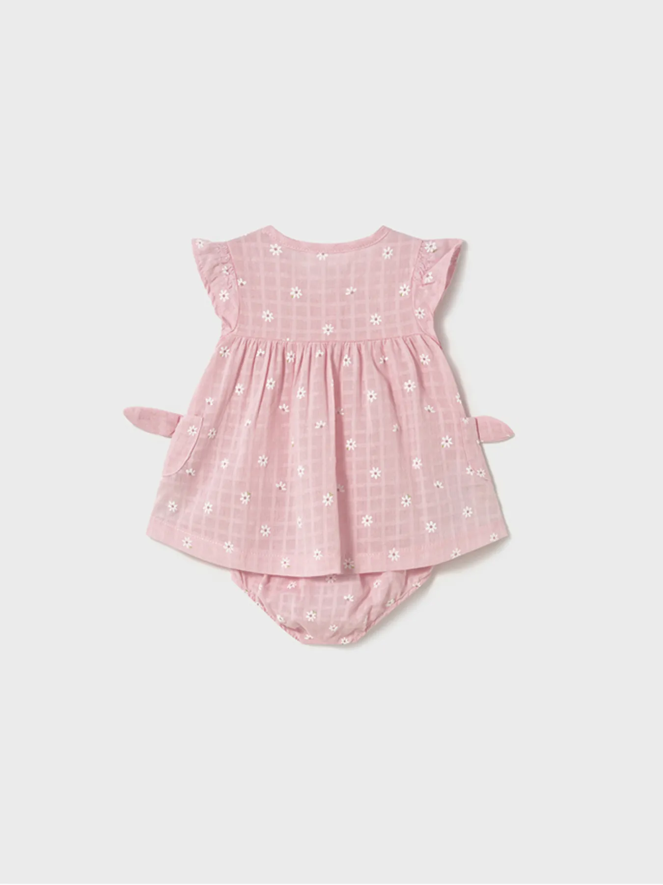 Mayoral Baby Girl Pink Polka Dot Dress