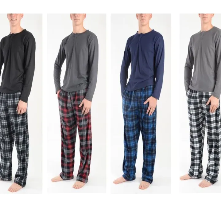 Men’s Assorted Flannel Lounge Pants (3-Pack)