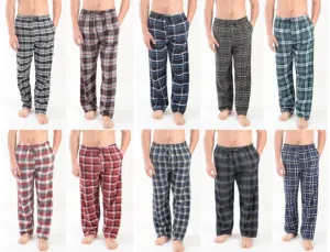 Men’s Assorted Flannel Lounge Pants (3-Pack)