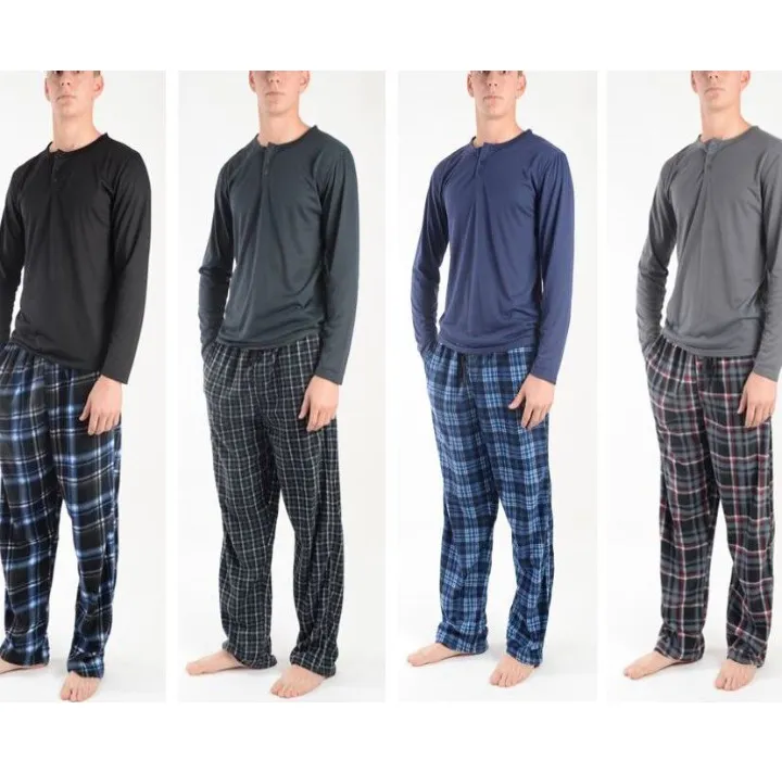 Men’s Assorted Flannel Lounge Pants (3-Pack)