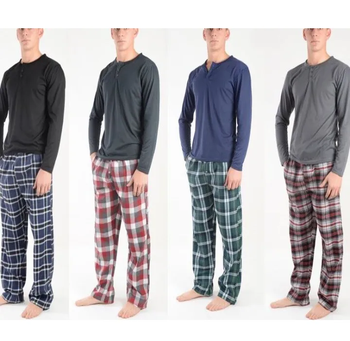 Men’s Assorted Flannel Lounge Pants (3-Pack)
