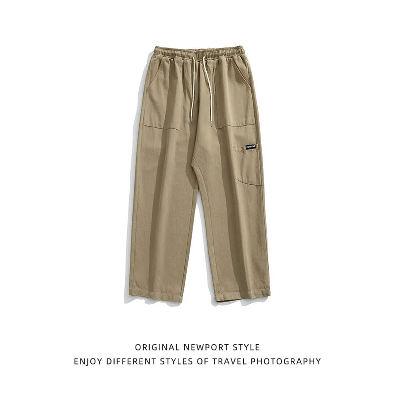 Men's Cargo Pants Men's Casual Pants Men's Spring Loose Pants