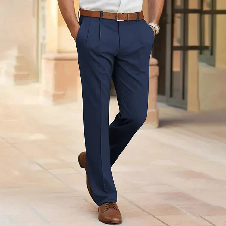 Men's Casual Business Trousers