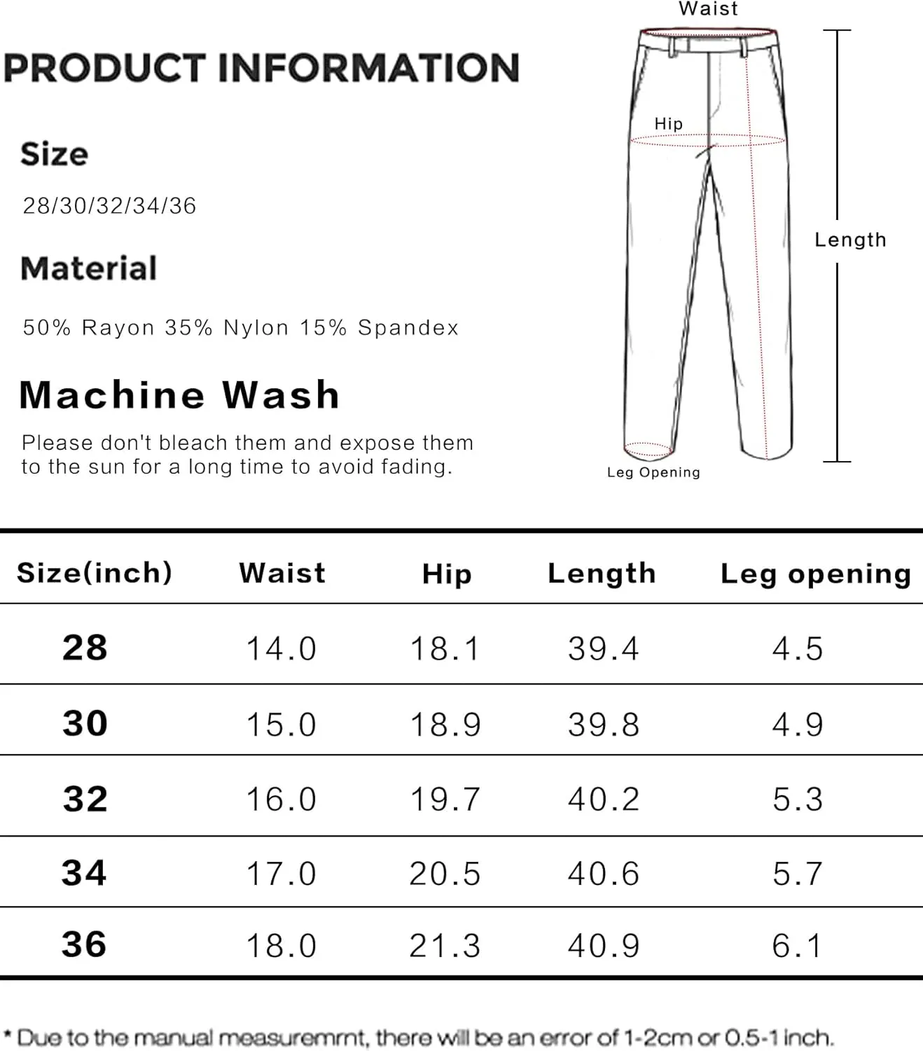 Mens Plaids Stretch Chino Pants Slim Fit
