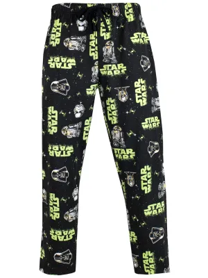 Mens Star Wars Lounge Pants - Darth Vader and Stormtrooper