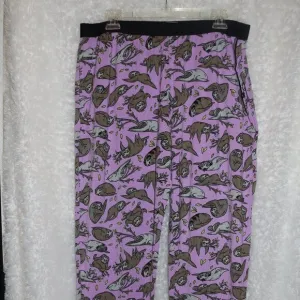 MeUndies lounge pants sloth pattern unisex size XL NWOT - LAST ONE!!!