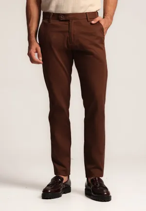 MOC - Celana Panjang Pria Andest - Dark Brown