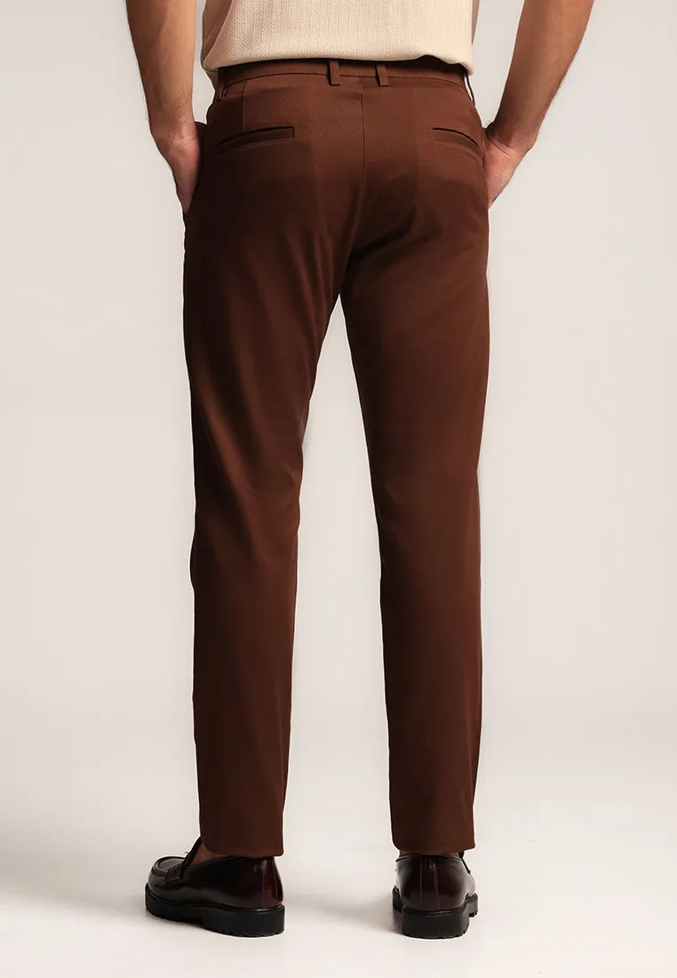 MOC - Celana Panjang Pria Andest - Dark Brown