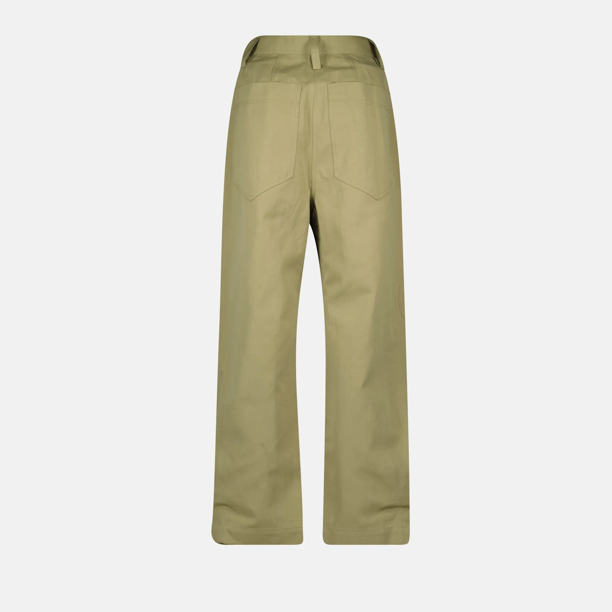 Natsa Light Green Cargo Pants