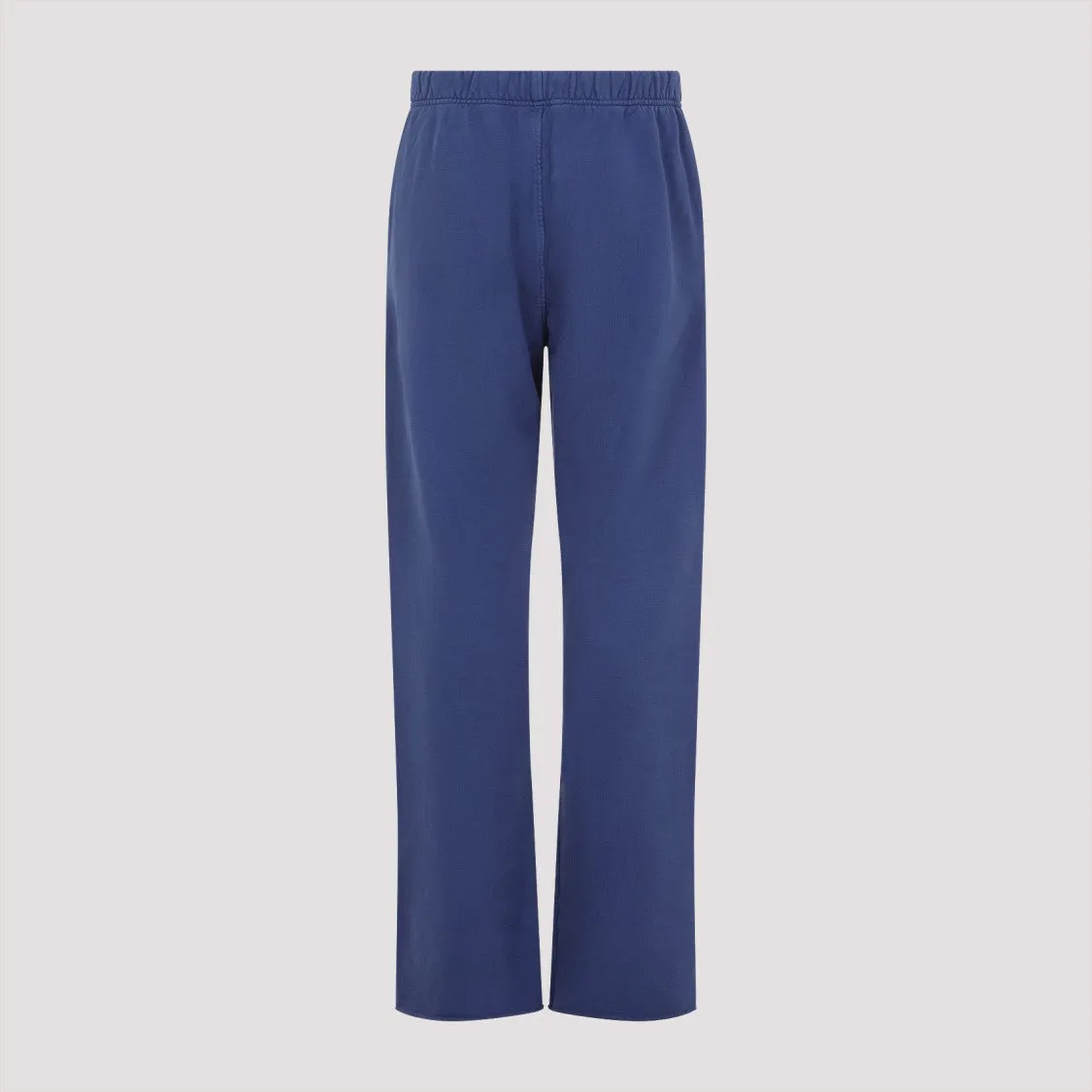 Navy-Blue Cotton Team Sweatpants