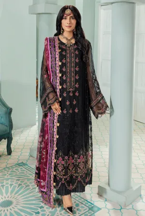 Noor Chiffon Laserkari 2023 by Saadia Asad | D-08