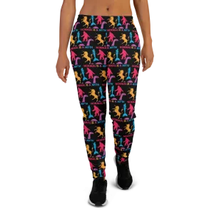 Normal is a Myth (Bigfoot, Mermaid, Unicorn & Loch Ness Monster Pattern) Women's Joggers