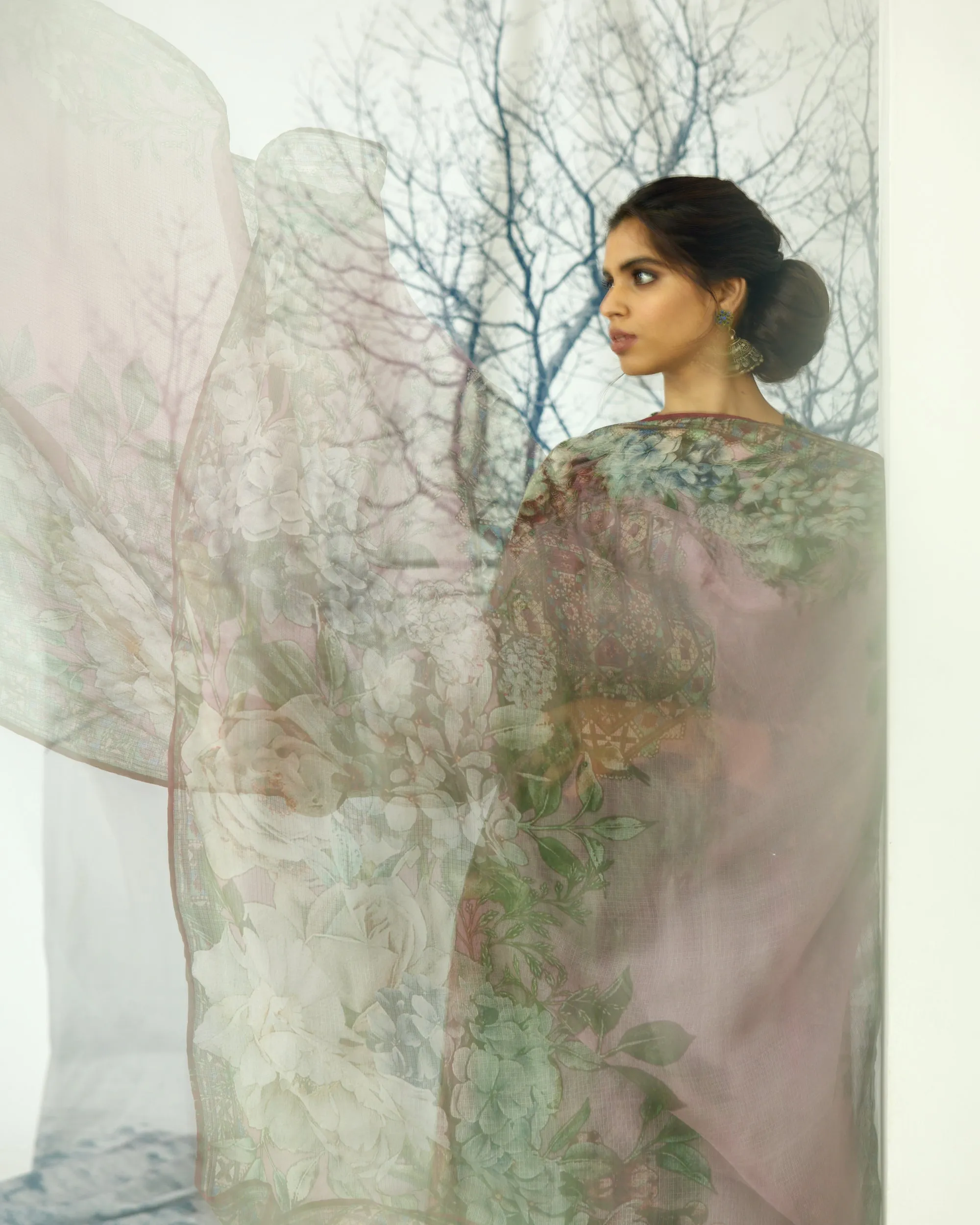 Notting Hill : Anisha - Sage/Dusty Rose