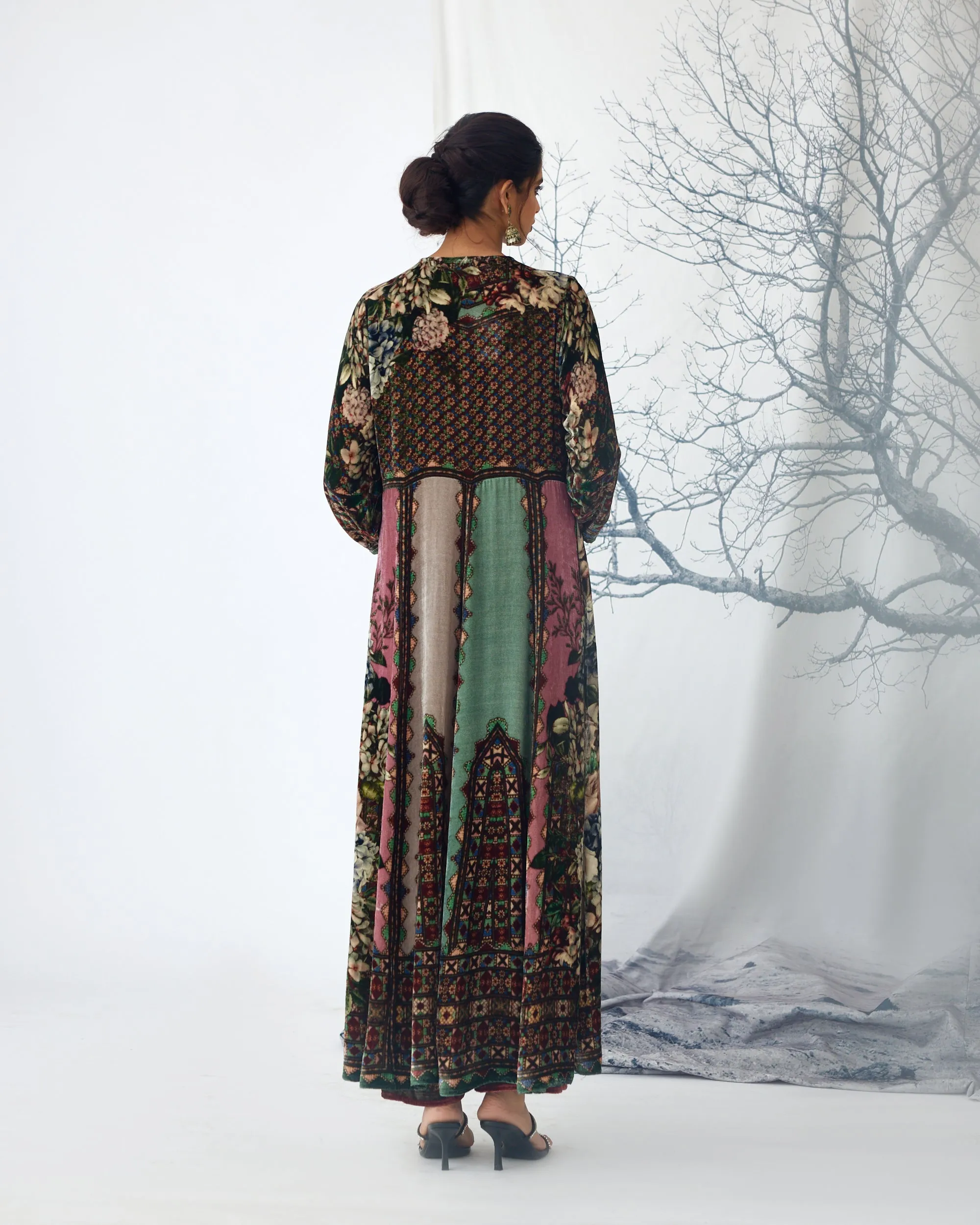 Notting Hill : Anisha - Sage/Dusty Rose