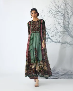 Notting Hill : Anisha - Sage/Dusty Rose
