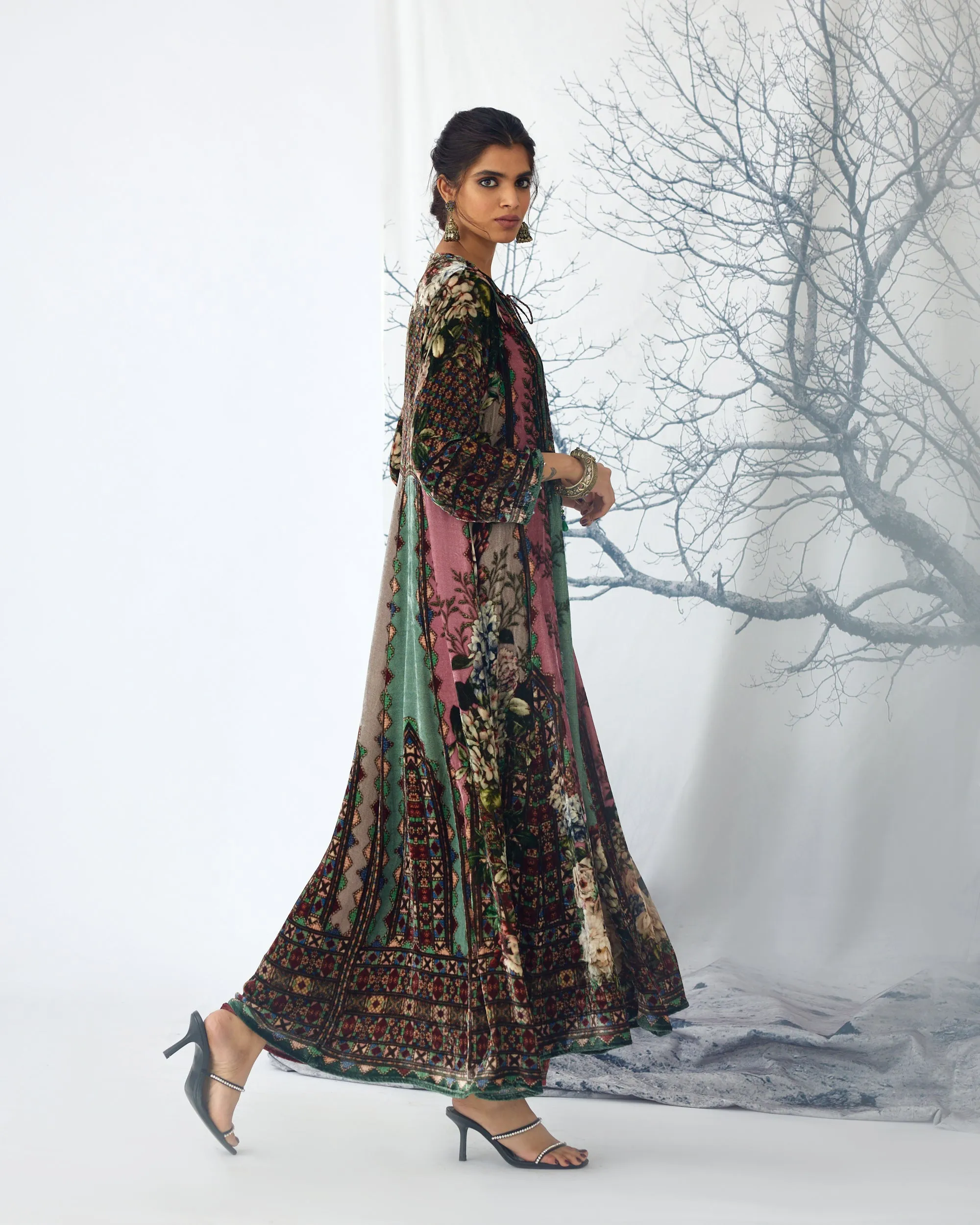 Notting Hill : Anisha - Sage/Dusty Rose