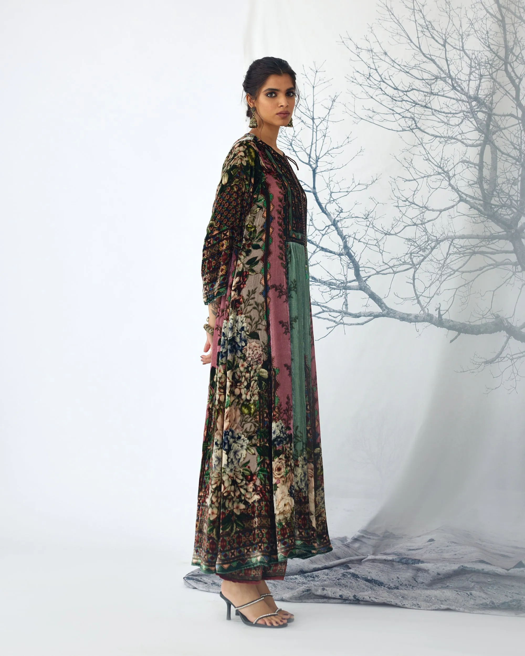 Notting Hill : Anisha - Sage/Dusty Rose