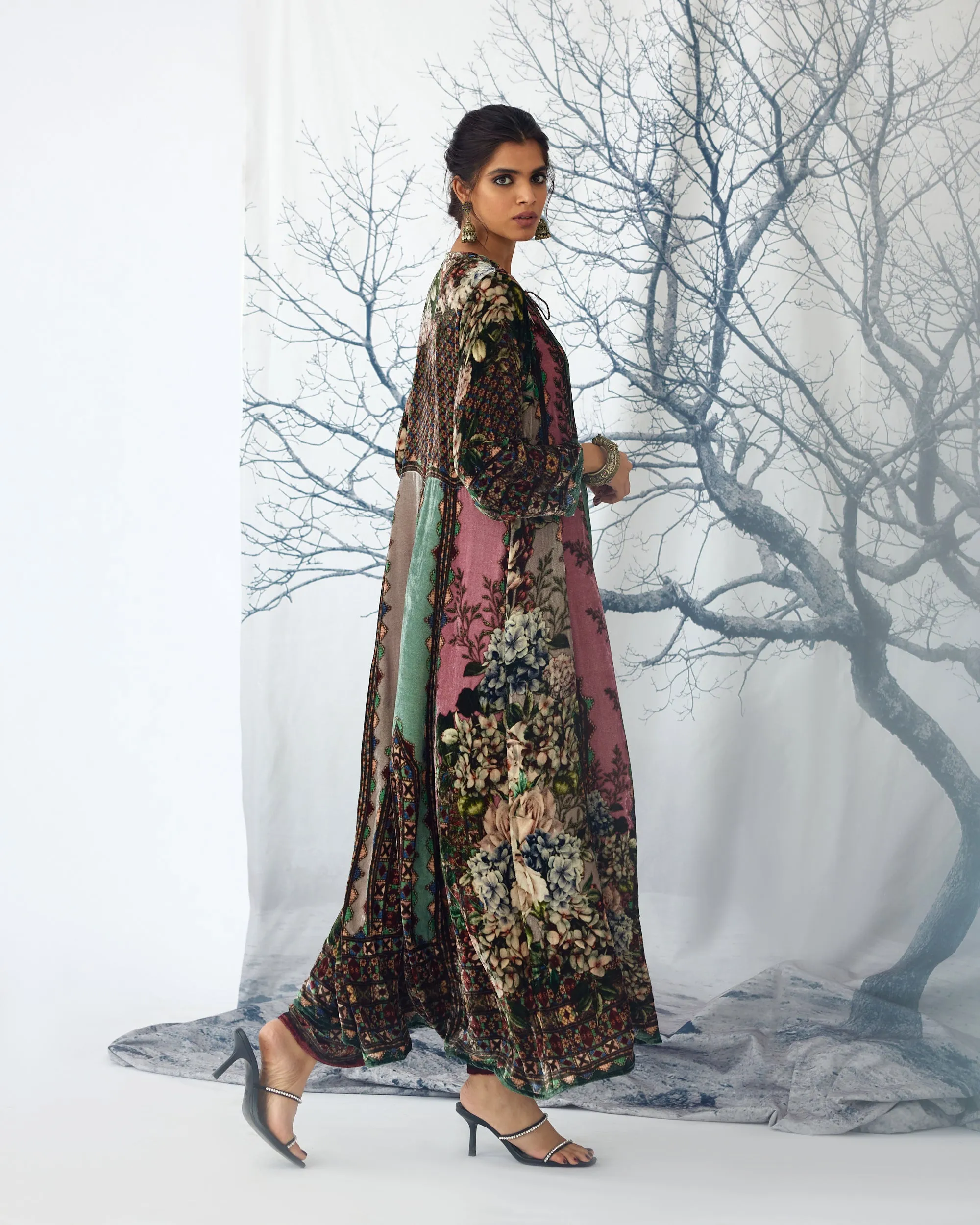Notting Hill : Anisha - Sage/Dusty Rose
