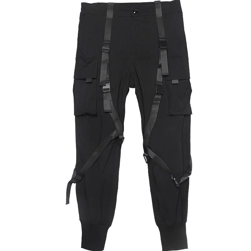 Obsidian Strap Cargo Pants