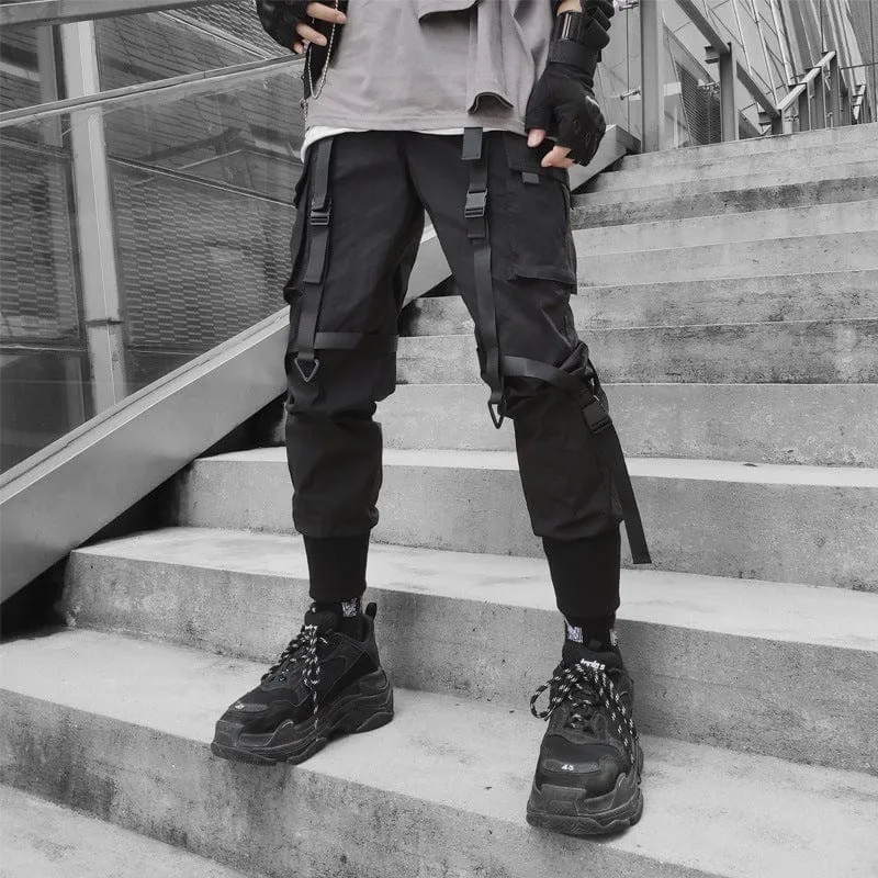Obsidian Strap Cargo Pants
