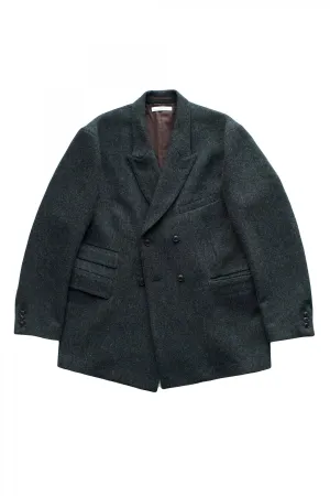 OLD JOE ★★★ - EXCLUSIVE DOUBLE-BREASTED SWING JACKET - DIAMOND WEAVE