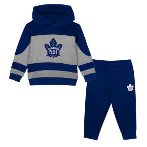 Outer Stuff NHL Puck Hero Toddler Fleece Set - Toronto Maple Leafs